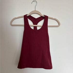 LululemonWomen's Burgundy Athletic Tank Top